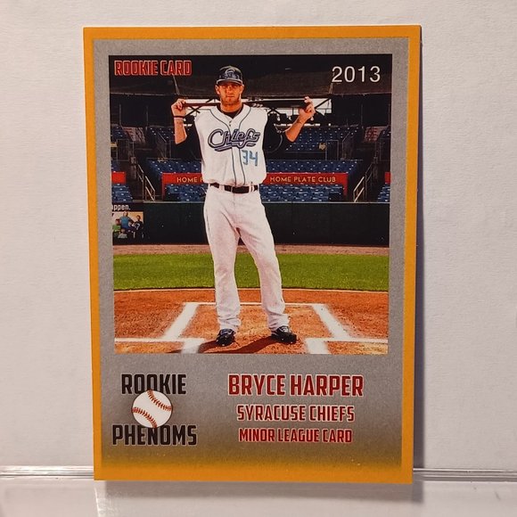 Other 213 Minor League Bryce Harper Rookie Card Rc Phillies Poshmark